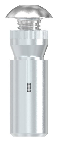 Duebelset Stahl galvanisch verzinkt mit Edelstahlschrauben M8 x 40 mm-88-1156714.ALU