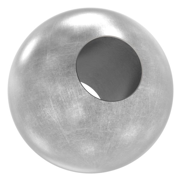 Kugel Ø 30 mm - mit Durchgangsbohrung 12-2 mm - Stahl S235JR- roh-30-2747.8